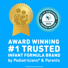 Award Winning #1 Trusted Infant Formula Brand by Pediatricians & Parents