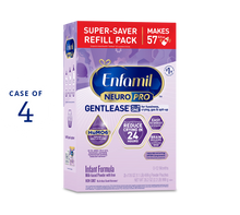 [42331205468341]Enfamil NeuroPro Gentlease Infant Formula Refill Box 35.2 oz Case of 4