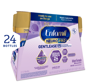 [32493348782142]Enfamil NeuroPro Gentlease Infant Formula 8fl oz 24 Bottles