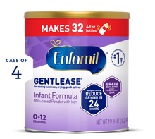 [49668520906]Enfamil Gentlease Infant Formula 19.9 oz Case of 4