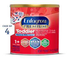 [43770753581237]Enfagrow PREMIUM Toddler Nutritional Drink Natural Milk 24oz Case of 4