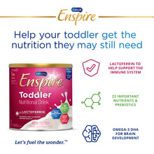 Help your toddler get the nutrition they may still need. Lactoferrin to help support the immune system, 22 important nutrients & prebiotics and omega-3 DHA for brain development