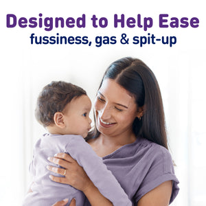 Designed to Help Ease fussiness, gas & spit-up