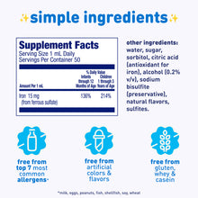 Supplement Facts - Free from top 7 most common allergens, free from artificial colors & flavors & free from gluten, whey & casein