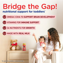 Bridge the Gap! Nutritional support for toddlers. Omega 3 DHA to support Brain Development, Vitamins for Immune Support, 24 Nutrients for Growth and Made with Real Milk.