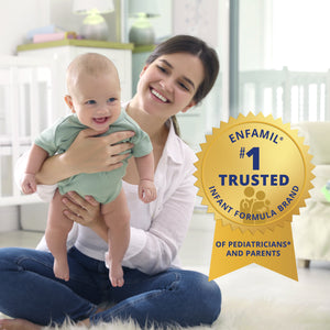 #1 trusted infant formula brand of pediatricians and parents