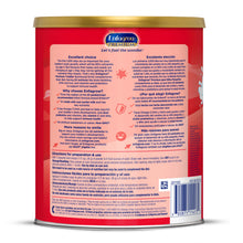 [49668504906][42252316180661]Back of a Enfagrow Premium toddler food can with text and branding.