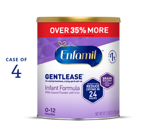 [8142190870634]Enfamil Gentlease Infant Formula 27.7 oz Case of 4