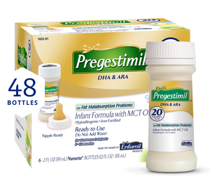 [49668535562]Pregestimil® Infant Formula 20 Cal 2fl oz 48 Bottles