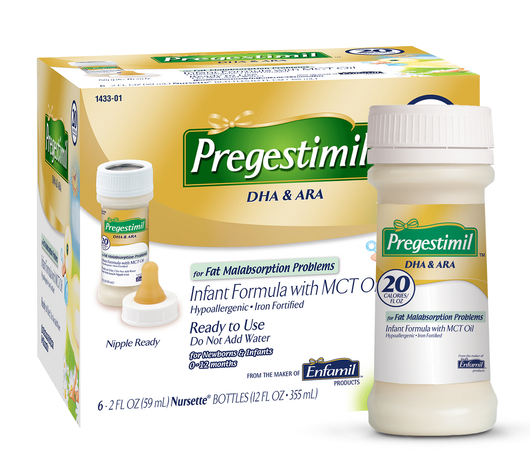 [49668535626]Pregestimil® Infant Formula 20 Cal 2fl oz 6 bottles