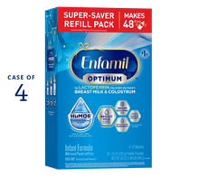 [2062645297162]Enfamil Optimum Infant Formula Refill Box 30oz Case of 4