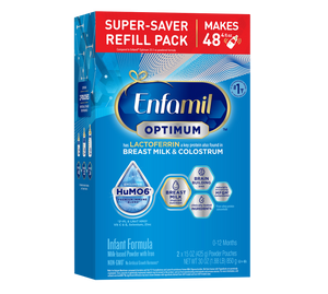 [2062659485706]Enfamil Optimum Infant Formula Refill Box 30oz
