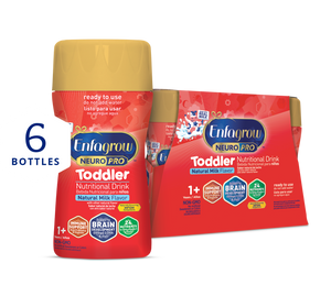 [43622530056373]Enfagrow® NeuroPro™ Toddler Nutritional Drink Natural Milk 8fl oz 6 Bottles