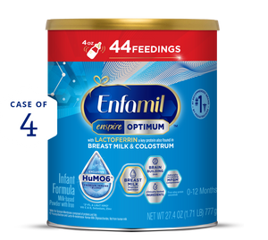 [44628251279541]Enfamil Enspire Optimum Infant Formula 27.4 oz Can Case of 4