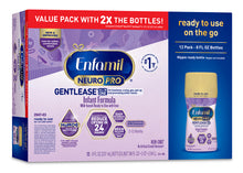 [52435969343669]Enfamil NeuroPro Gentlease infant formula packaging with blue and red design
