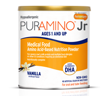 [13339769274479]PurAmino Hypoallergenic Junior Formula Vanilla Flavor 14.1 oz