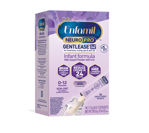 [8142186414186]Enfamil NeuroPro Gentlease Infant Formula Powder Sticks 17.4g