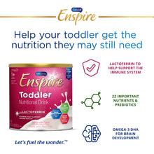 Help your toddler get the nutrition they may still need. Lactoferrin to help support the immune system, 22 important nutrients & prebiotics and omega-3 DHA for brain development