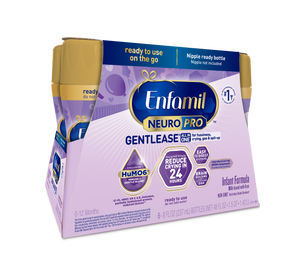 [32493348749374]Enfamil NeuroPro Gentlease Infant Formula 8fl oz 6 bottles