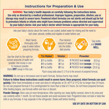 Instructions for Preparation & Use