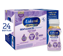 [32493348847678]Enfamil NeuroPro Gentlease Infant Formula 6fl oz 24 Bottles