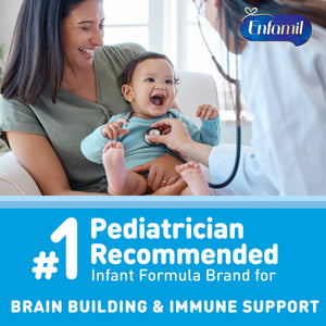 #1 Pediatrician Recommended Infant Formula Brand for Brain Building & Immune Support