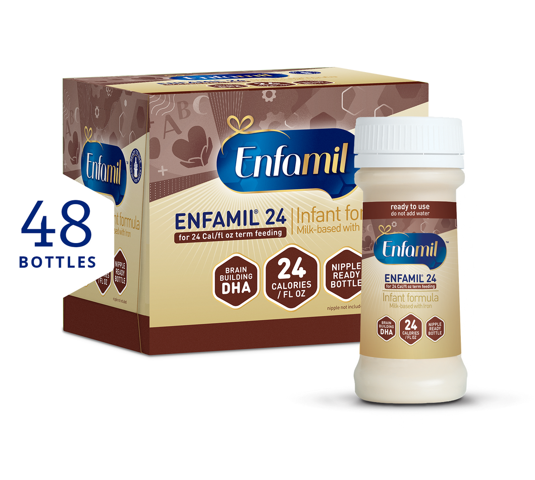 [49668522314]Enfamil 24 Cal Infant Formula 48 Bottles