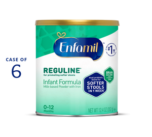 [41973980758197]Enfamil Reguline Infant Formula 12.4 oz Case of 6