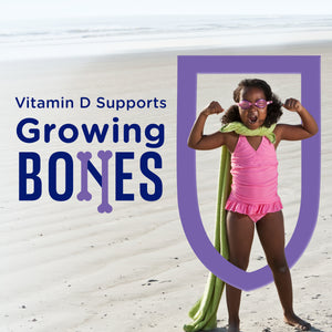 Vitamin D supports Growing Bones