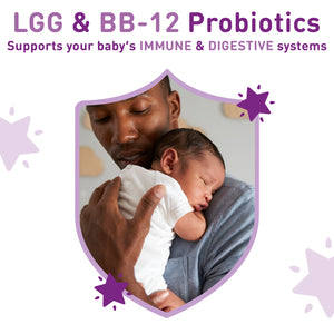 LGG & BB-12 Probiotics | Supports your baby's Immune & Digestive system