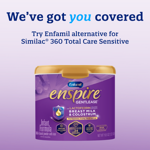 We've got you covered. Try Enfamil alternative for Similac 360 Total care