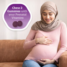 Chew 2 Gummies with your Prenatal Vitamins
