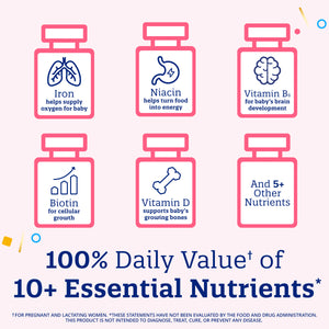 100% Daily Value of 10+ Essential Nutrients
