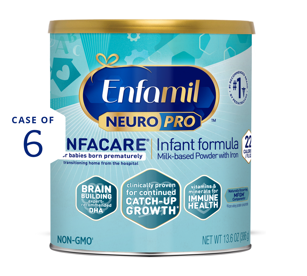 [42732441174197]Enfamil NeuroPro EnfaCare Infant Formula 13.6 oz Case of 6