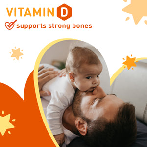 Vitamin D supports strong bones
